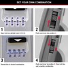 MASTER LOCK Portable Light Up Dial Key Safe with Shackle,