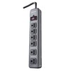 Southwire Woods Metal Surge Protector - 6 Outlets - Lighted