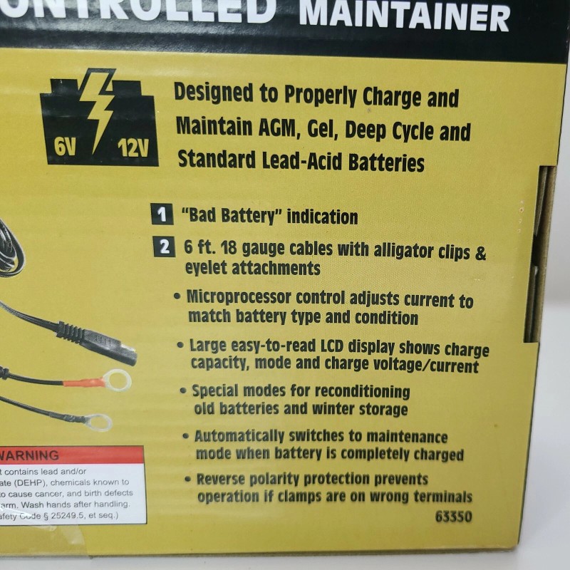 Viking 4 Amp Auto LCD Microprocessor Controlled High Frequency Battery