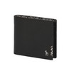 Hazzys (대구신세계)HAZZYS ACC CHESTER 블랙 체크배색 소가죽 반지갑 HJWA5E281BK (Daegu
