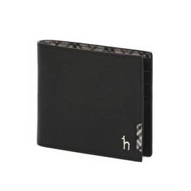 Hazzys (대구신세계)HAZZYS ACC CHESTER 블랙 체크배색 소가죽 반지갑 HJWA5E281BK (Daegu Shinsegae) HAZZYS ACC CHESTER Black Check Pattern Cowhide Wallet HJWA5E281BK
