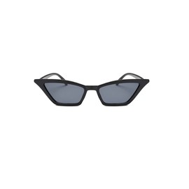 TECH-LINE-DIRECT FASHION ACCESSORIES Black Small Cat Eye Sunglasses Vintage Square Shade Women Eyewear