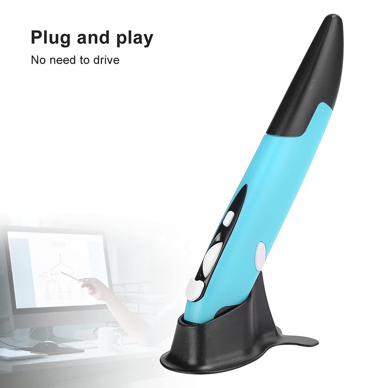 Ergonomic Mouse Pen Type USB Computer Stylus Optical Tracking System
