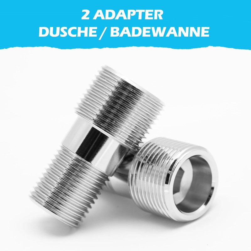 BLUMKRAFT 2 x M1/2" M3/4" Long Male Connector 15x21 (1/2)