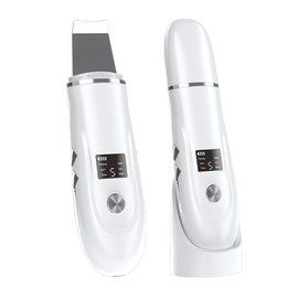 Vantisan Limpiador Facial Ultrasónico, Skin Scrubber Facial con 4 Modos de Cuidado de la Piel, USB Recargable Skin Scrubber Peeling, Limpiador Facial para Puntos Negros, Acné y Poros