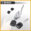 Partuto Ignition Switch Lock Cylinder, for Honda Accord 2003-2012, Metal,