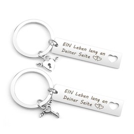 Gifts for couples, gift for partner, partner gifts, anniversary gift for him, wedding gift, partner, keyring, Christmas gifts for partner, husband, Valentine's Day gifts, keychain-couple3