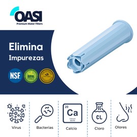Filtros PREMIUM Compatible con JURA Clearyl BLUE. Comparar con pieza # 71445 o 67879 – Paquete - OASI Filters for Jura Blue 3 PACK (3)