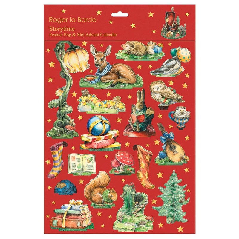 Storytime Rabbit Pop and Slot Roger la Borde 3D Advent