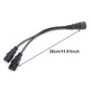 UPS Server C14 to 2 x C13 Y Splitter Adapter