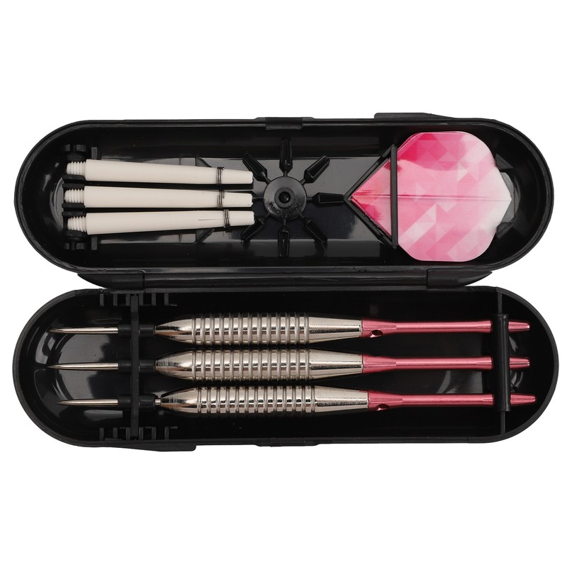 Steel Tip Darts Set Professional Darts Deep Groove Barrel Aluminum