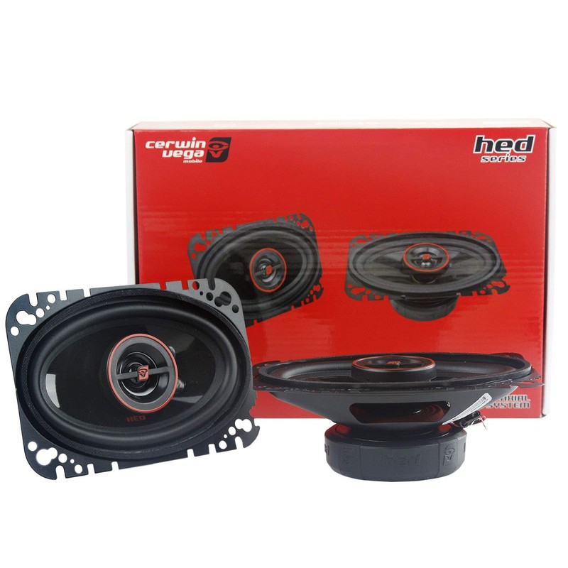 Cerwin-Vega Mobile H746 HED Series 2-Way Coaxial Speakers (4" x