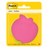 Post-it Notes, Apple Shape, Assorted Colors, 2.6x2.6 in, 2 Pads,