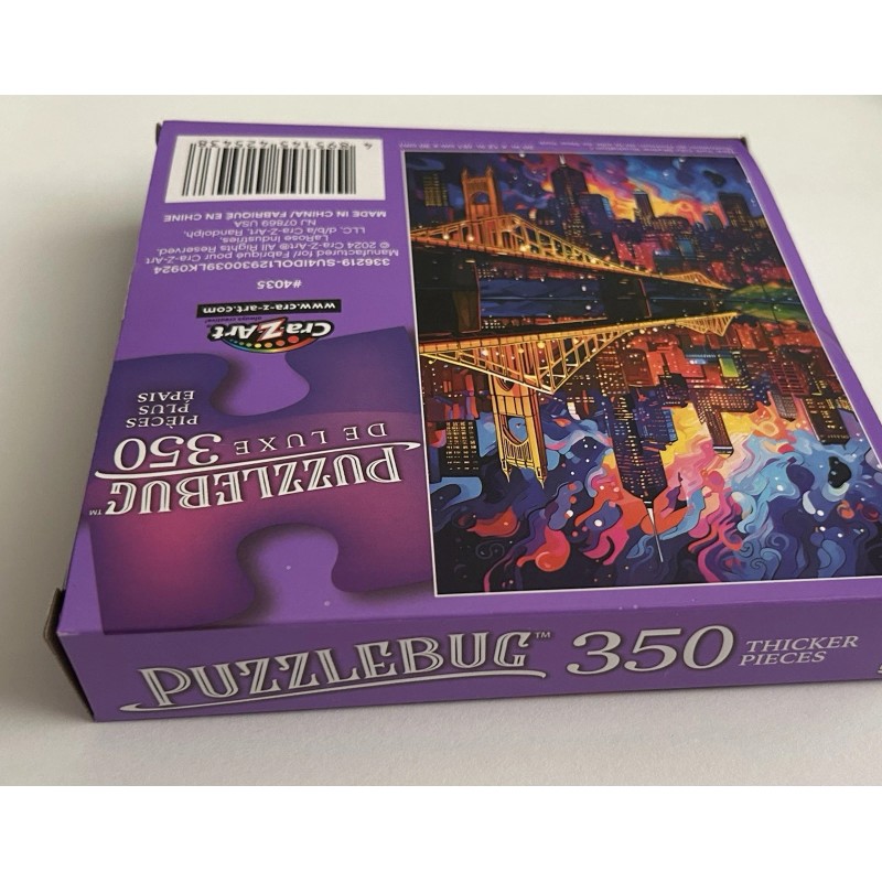 Cra-z-art.com New Puzzle New York City Skyline 350 Pieces 20"