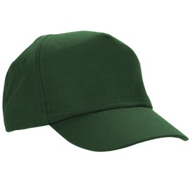 Adventure Togs Kids Baseball Cap - Kids Sun Hat for Girls or Boys with UV Protection - Quick Drying Microfibre UPF 40+, Bottle Green, 57cm (9-12 Years)