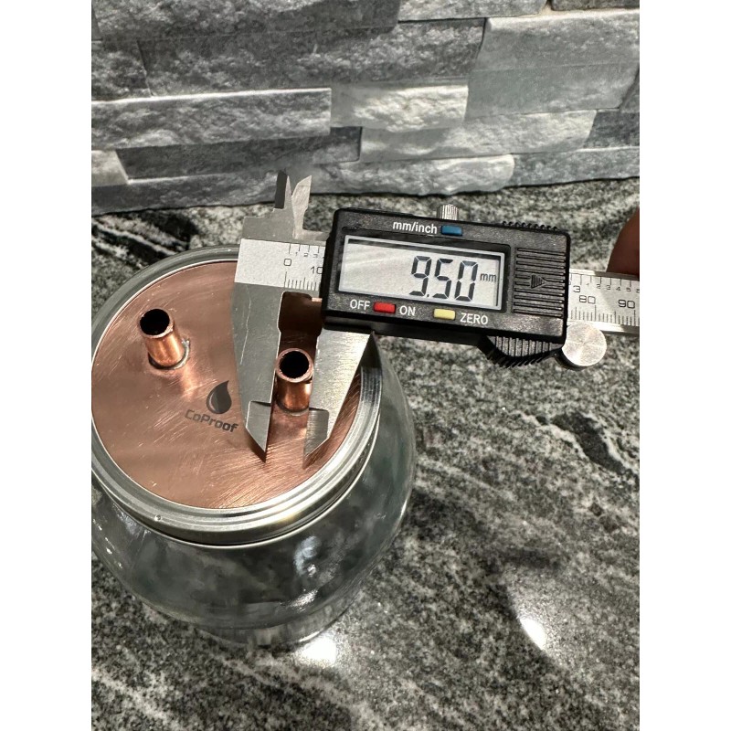 CoProof Mason Jar Thumper Alcohol Distill Moonshine Thump Keg A19