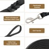 Leather Dog Leash 8ft, Dog Leashes for Large Dogs Heavy