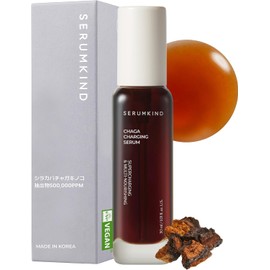 SERUMKIND,Chaga Mushroom Serum 30ml | High Moisturizing, Nutrient-Rich, Fine Line & Shrinking Skin Care, Hydration & Firmness.1.01 oz