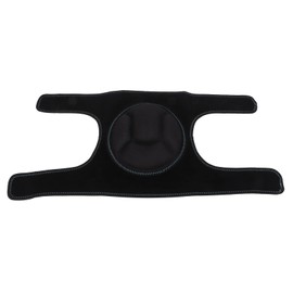 PECY Schwamm-Knieschützer, Schwarz, verhindern das Verrutschen von Tanz-Knieschützern für Frauen