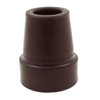 Qty: 4x Brown 19mm (3/4") Rubber Ferrules Tips for Walking