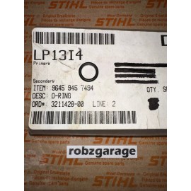GENUINE STIHL NEW OEM STIHL O-RING 9645-945-7494 TS400 TS410 TS420 TS460 TS700 TS760 TS800 B61