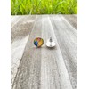 Rosie The Riveter Stud Earrings