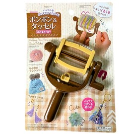 Bonbon & Tassel Swirl Maker Knitting Yarn Handicraft Hat Scarf Pom Pom