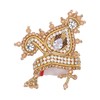 Set of 2 Designer Ladoo Gopal Mukut for Laddu Gopal
