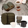 Hand Brewed Coffee Pot Set Travel Manual Coffe Maker with
