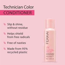 FEKKAI Technician Color Conditioner, Extends and Protects Color Vibrancy, Jojoba and Olive Oil, Clean, Vegan, Sulfate Free, 2oz