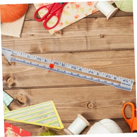 TEHAUX DIY Sewing Gauge Ruler for Measurement Markings Button Sliding Feature for Crafting Knitting and Seam Work for Sewing Enthusiasts