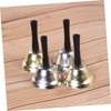 DOITOOL Metal Hand Bell with Handle Sound Musical Percussion Bell