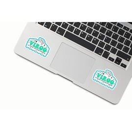 (3Pcs) I'm A Virgo of Course I Have High Standards Stickers - Zodiac Sign Sticker - Star Sign Sticker - Funny Zodiac - Gift for Virgo Decal - Book Laptop Water Bottles Decal