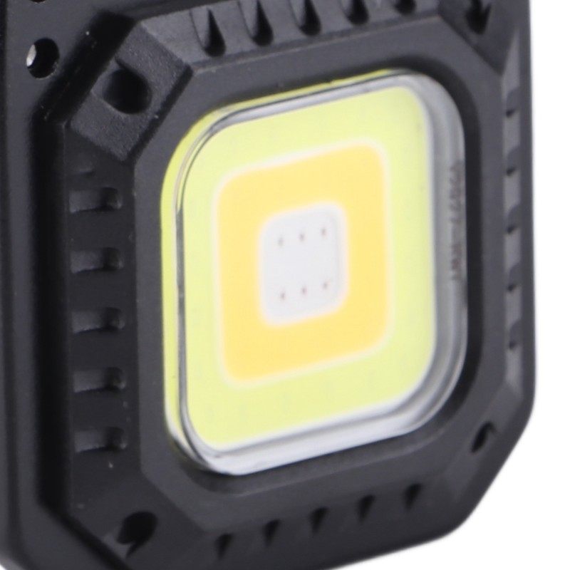 2 Pcs Keychain Work Light High Bright Mini COB Lamp