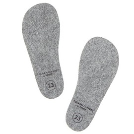 Polarn O. Pyret Kavat Eco Wool Insole (Baby) - 5.5Us/21Eu/Grey Melange