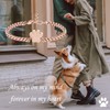 zeqingjw Urn Bracelet for Ashes Pendant Paw Print Pet Cremation