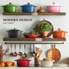Overmont Enameled Cast Iron Dutch Oven - 7QT Pot with