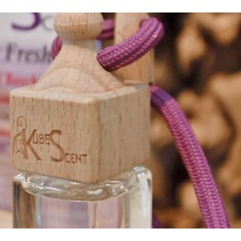 Jamaican Me Crazy Hanging Car Air Freshener, Long Lasting Tropical and Exotic Fragrance, Premium Car Diffuser for Men, Women, Odor Eliminator, Luxury Car Accessory by KubeScent Air Freshener