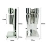 Dual Head Milkshake Soft Ice Cream Mixer Blender Cocktail Stainless