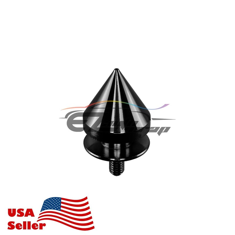 Black-Spike Spiked Quick Release Fasteners for Car Bumpers Trunk Fender