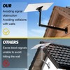 Adjustable Starlink Gen 3 Roof Ridge Mount, Ybervont Starlink Mounting