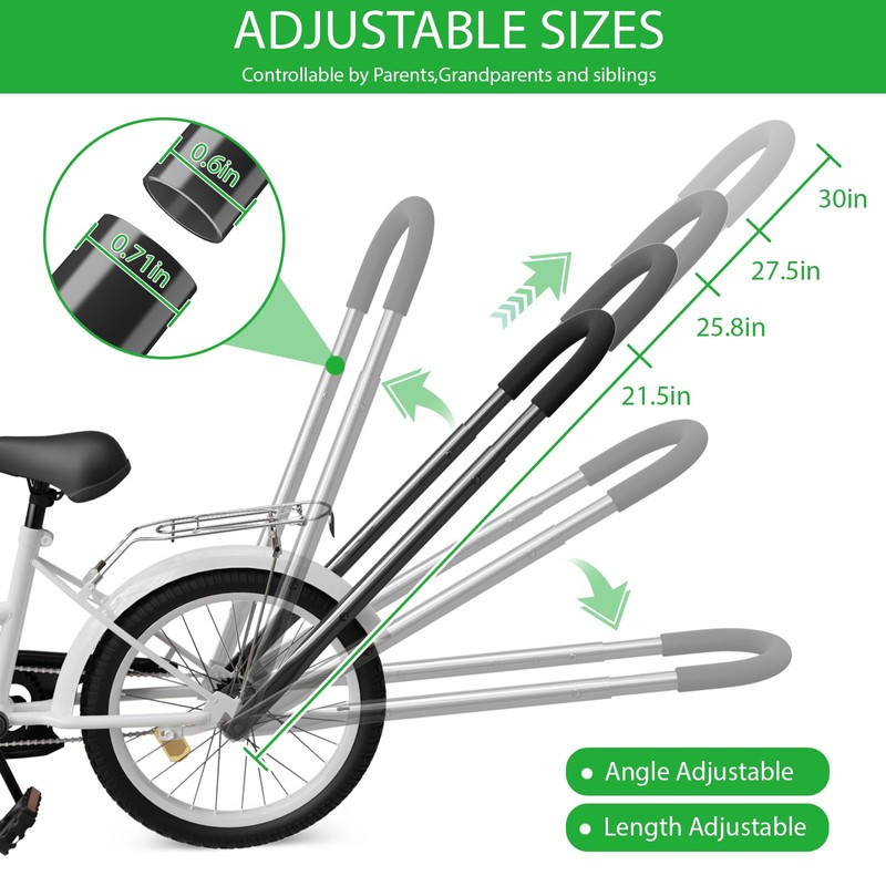 Bike Trainer Bike Accessories For Kids Training Handle Balance Trainer