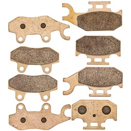 NICHE Brake Pad Kit for Can-Am Maverick 1000 705601147 705600398 715500335 715500336 Front Rear Ceramic