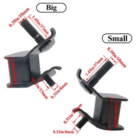 KIKITE Generator Anti Vibration Rubber Mount for 5500W 6500W 8750W 9500W Compatible with Champion Firman Predator Open-Frame Generators Shock-Absorbing Feet 4 Pcs (2 Left and 2 Right)