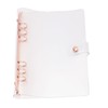 A5 6-Ring Binder Cover for Loose Leaf PVC Clear A5