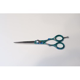 Hair Cutting Scissors Shears 6.5" Hairdressing Regular Scissor Japanese Stainless Steel with Detachable Finger Inserts