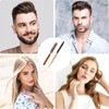 Tavvke 2-Pack Small Round Hair Brush Set, Mini Curl Brushes
