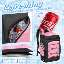 Ciihars Soccer Backpack,Soccer Bag with Ball Holder,Sport Equipment Bags Includes Separate Cleat Shoe and Ball Compartment Fit Basketball Volleyball Football (sport soccer bag 2025 PINK)