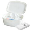 Wipes Dispenser Compatible with Flushable Wipes Refillable Wet Tissue Container