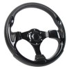 Universal EZGO Steering Wheel with Black Aluminum Frame Golf Cart